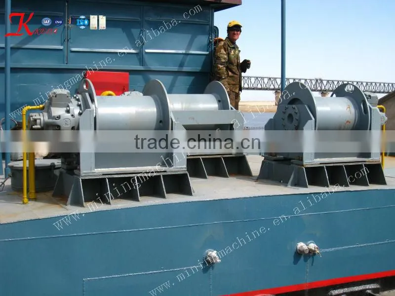 China River Sand Electric Winches For Sale