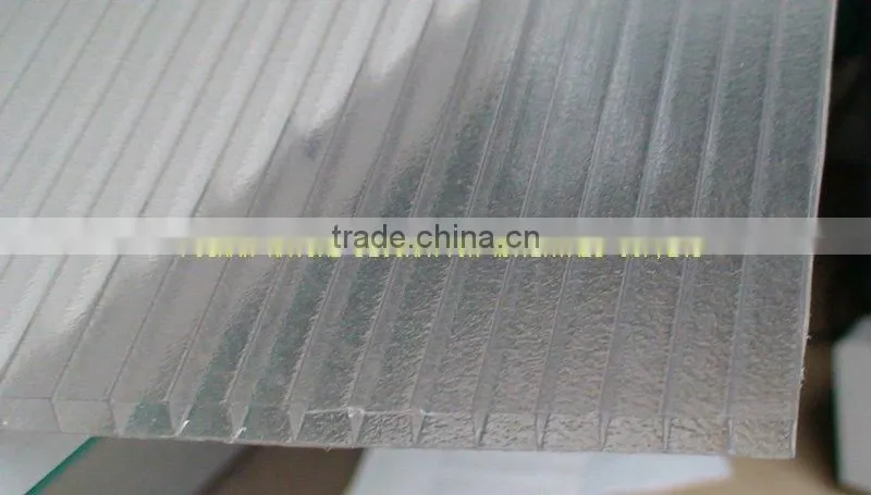 LIGHT!! Clear Twin-Wall Polycarbonate Hollow Sheet