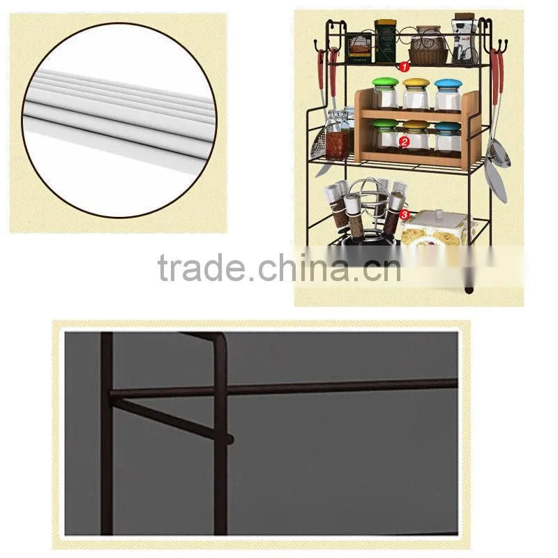 Multi-tier wire mesh condiments display rack
