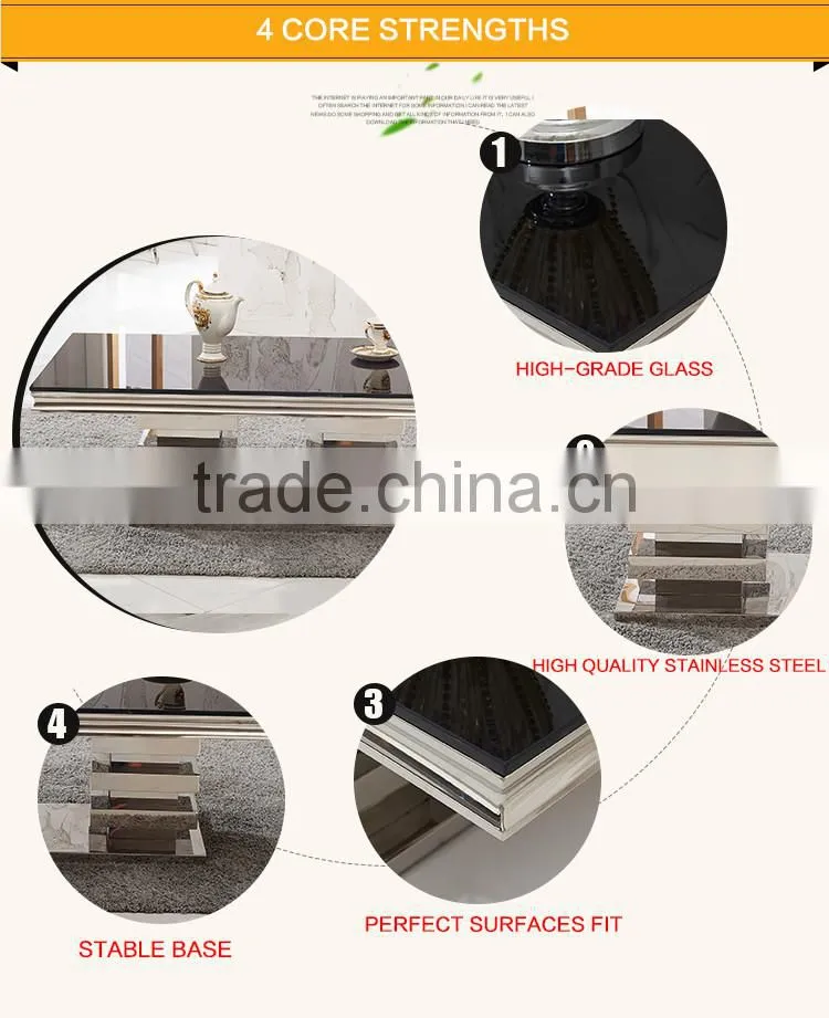 C414 China made hot selling glass furniture