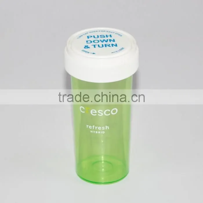 6DR to 60DR Plastic Vials with Cap