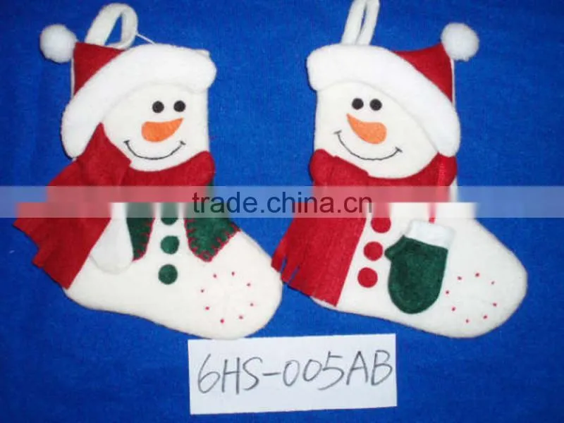 15012119 2015 Felt Christmas hat shoes decoration made in China