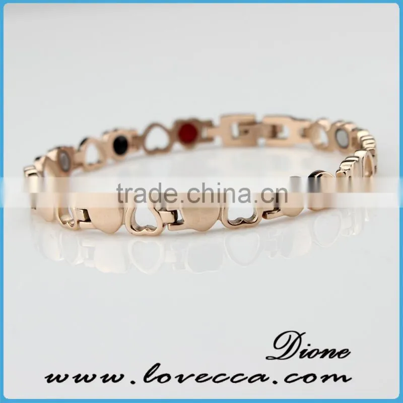 4 in 1 wholesale health energy sports titanium bracelet