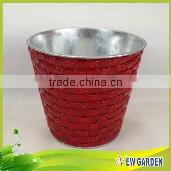 Amazing Price Beautiful Leather And Metal Decorative Vases For Hotels