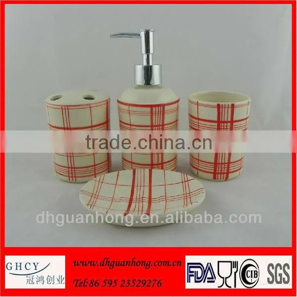 ceramic bathroom set