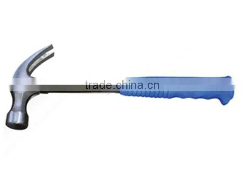British/American claw hammers with hictory/plastic-coating/steel/wooden handle&one piece roofing hammer