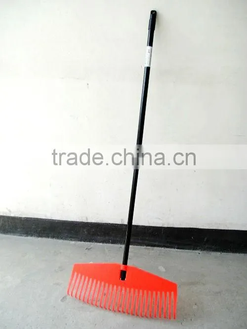 25 teeth long handle plastic garden rake (25HL)