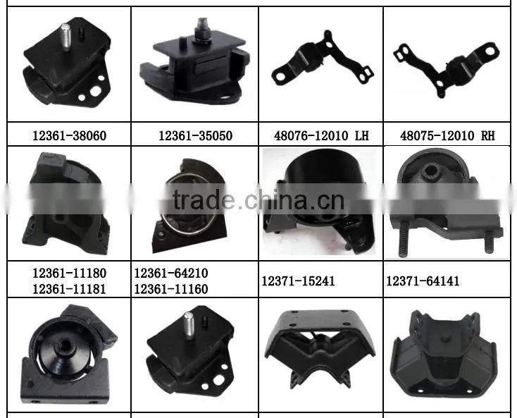 Toyota rubber parts