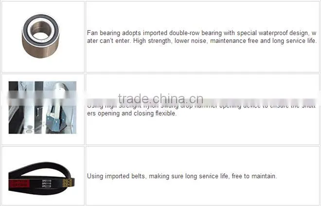 High quality heavy duty industrial exhaust fan /ventilation fan for green house and poultry farm
