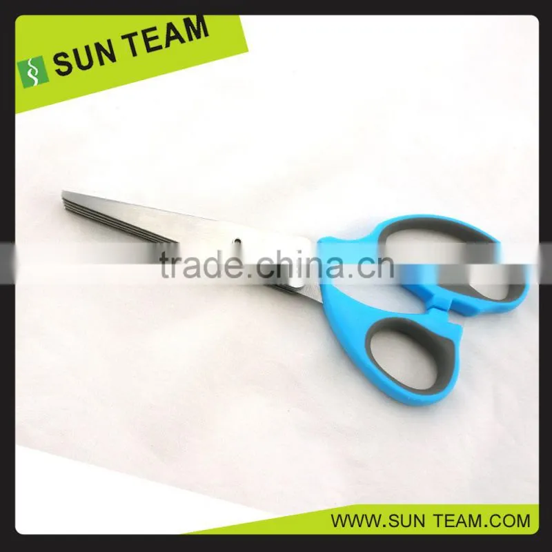 SK094 8-1/2" 5 blades popular design kitchen & herb scissors