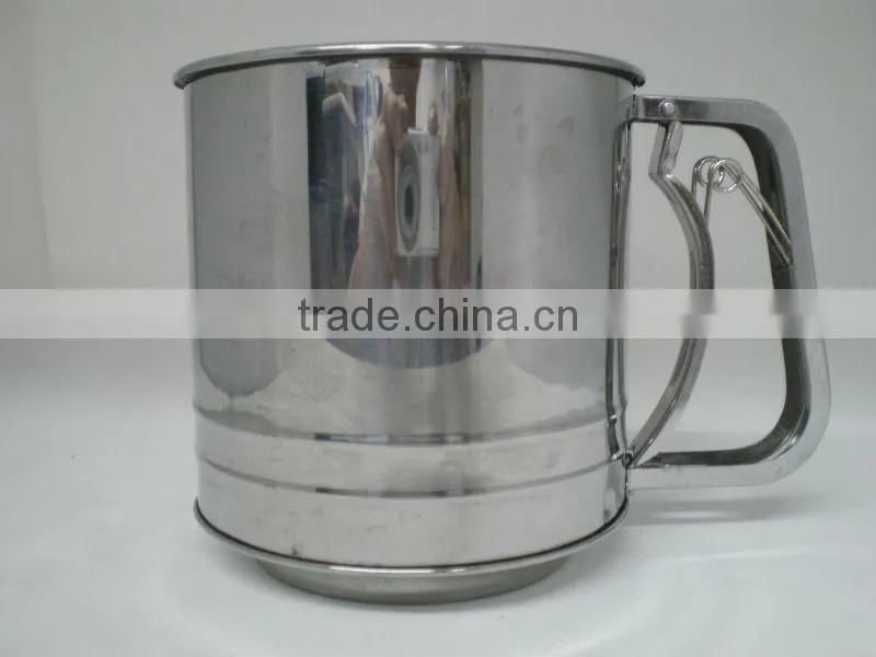 Stainless Steel Spring-Action Flour Sifter