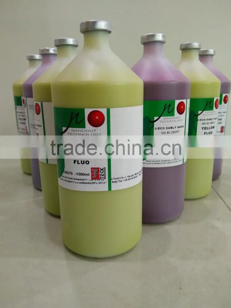 wholesale j-teck fluorescent dye sublimation ink for mimaki printer