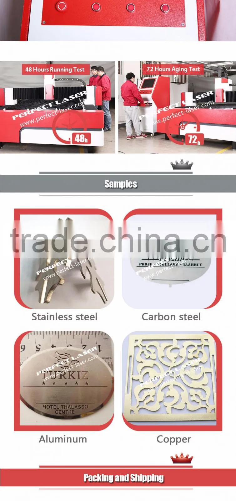 Best Quality from China Factory Laser Cutting Machine Metal Iron Price for Sale