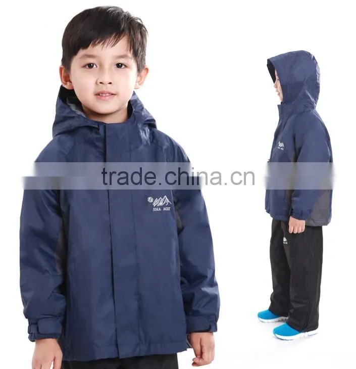 kids outdoor jacket / waterproof jacket for kids supply from factory directly