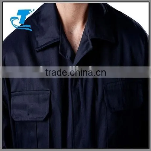 2016 plain dyed men breathable two piece workwear overalls