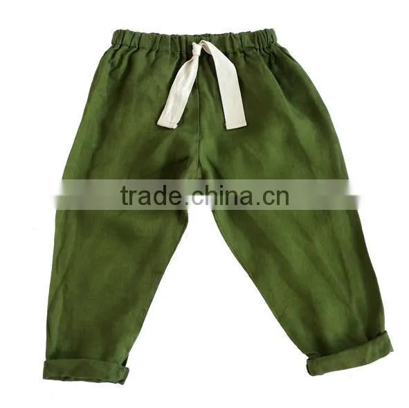 Boutique Summer Apparel Harem Pants High Wasit Pants 2 Year Old Kids Clothes