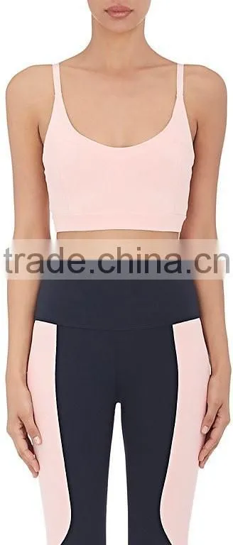 Wholesale New Style Fashionable Sexy Custom Blank Women Sports Bra Sets Women's Radius Microfiber Sports Bra Set