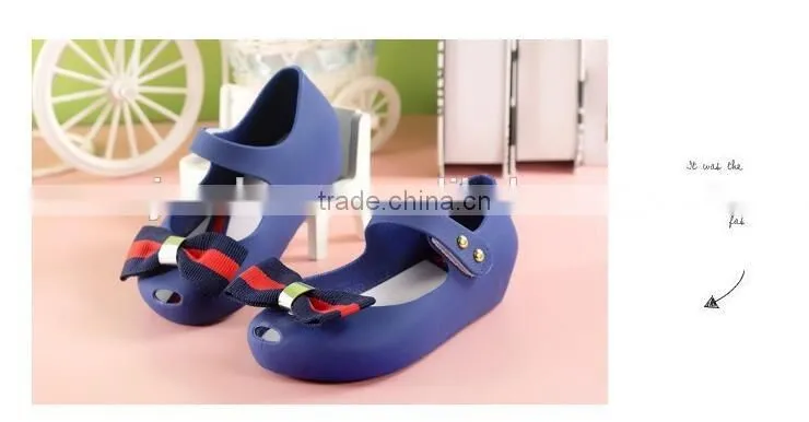 ribbon knot new style mini melissa shoes