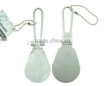 Metal type custom foldable shoe horn