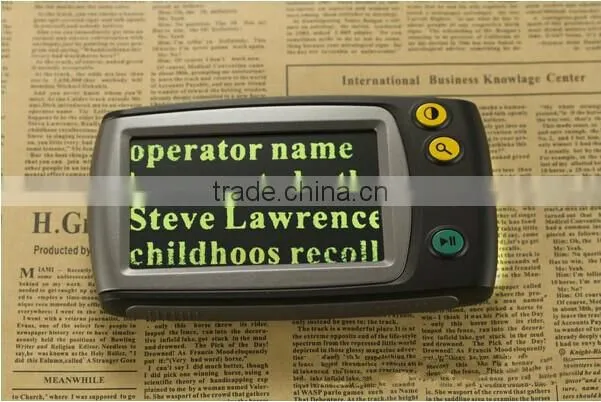 UM032 4.3 inch Low Vision Aid Portable Electronic Digital Video Magnifier