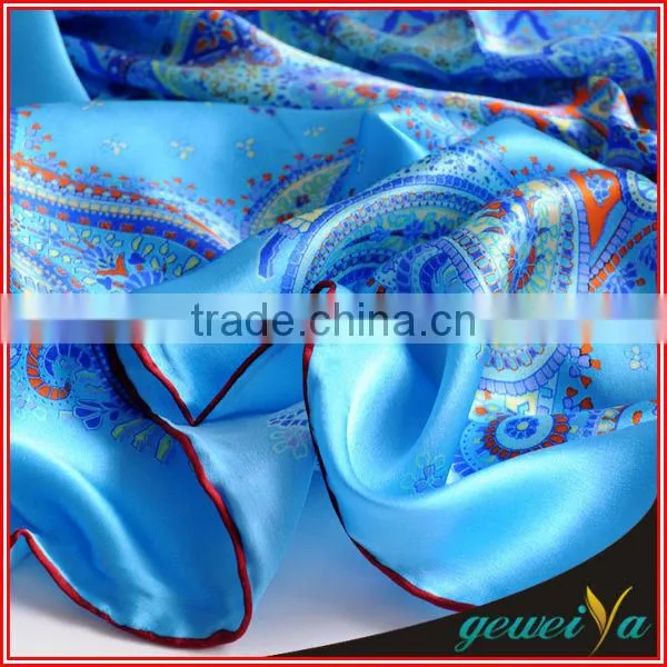 High Quality Printed Silk India Scarf Prices