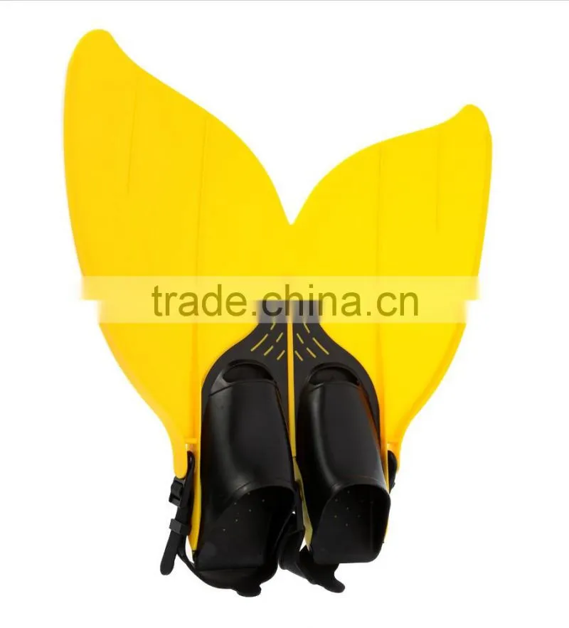 Silicone Material and Child Age Silicone Swimming Flippers