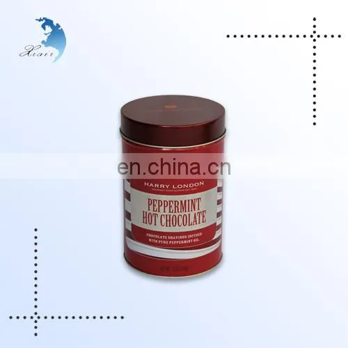 Wholesale Customized Stainless Steel Anti-humid Round Shape Metal Food/Tea Box