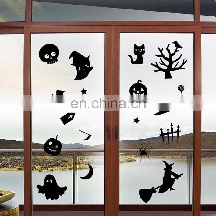 Cute Halloween Theme Window/Wall Sticker Halloween Decoration Home Decoration