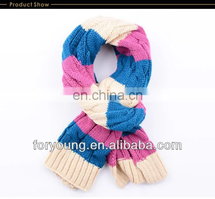 knitting scarf