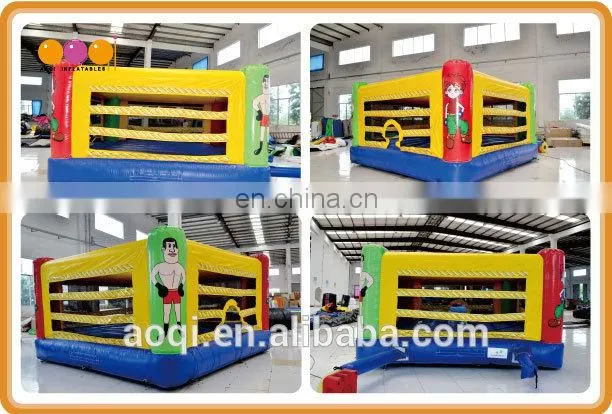 AOQI popular design outdoor inflatable interactive boxing games for adults