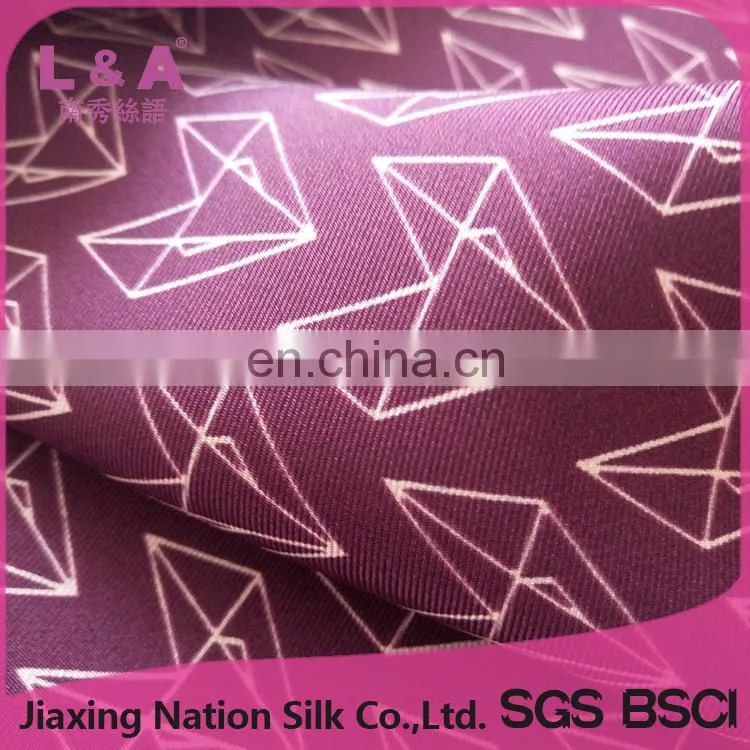 Silk twill fox head digital print big square scarf 18mm