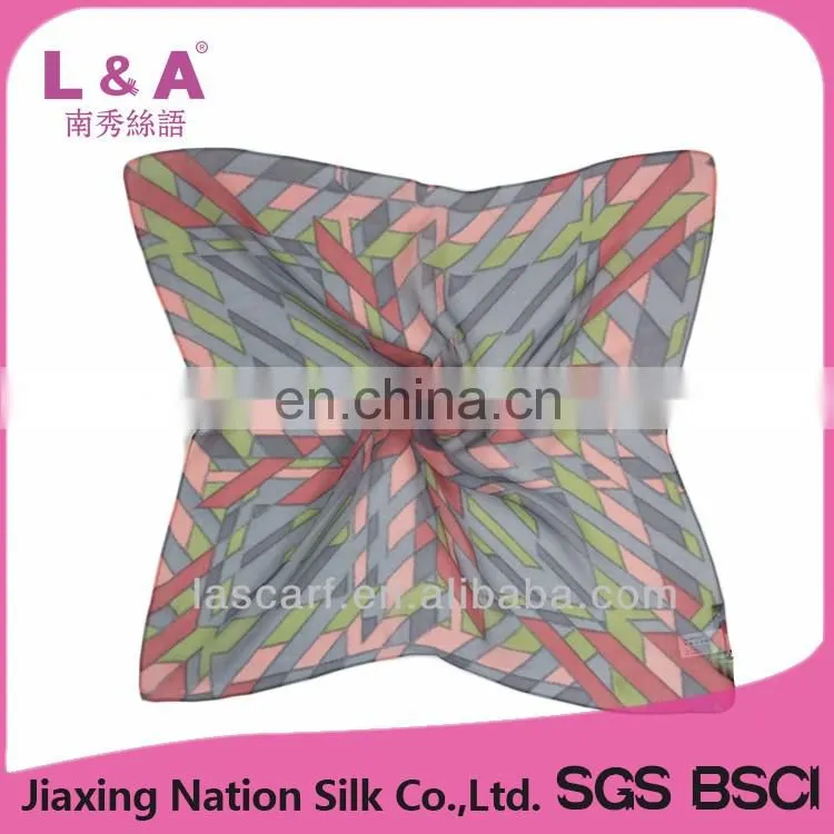 Digital printing silk kerchief