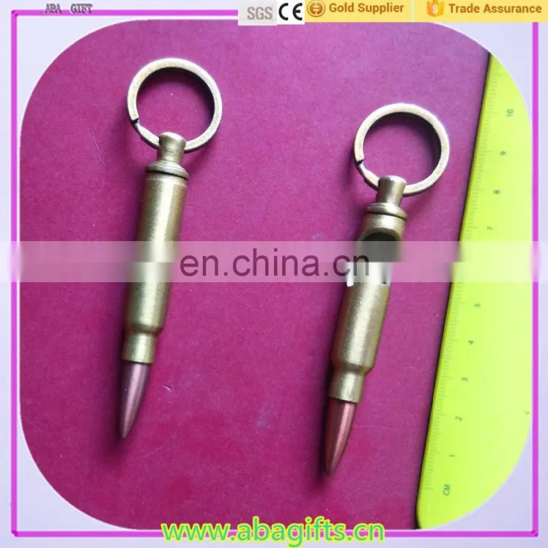 Custom Bullet shape Beer Bottle Opener keychain