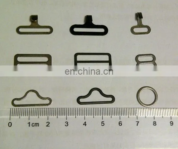 10mm bow tie buckle,adjuster, hardware,slide,hook and eye