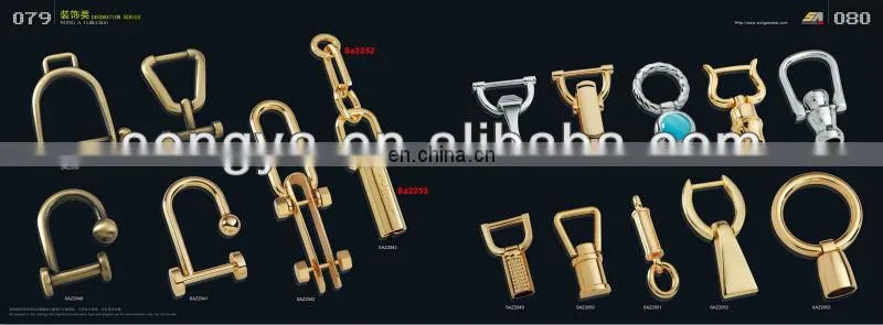 Song A metal High quality popular style key chain purse hook cheap purse hook SA2486