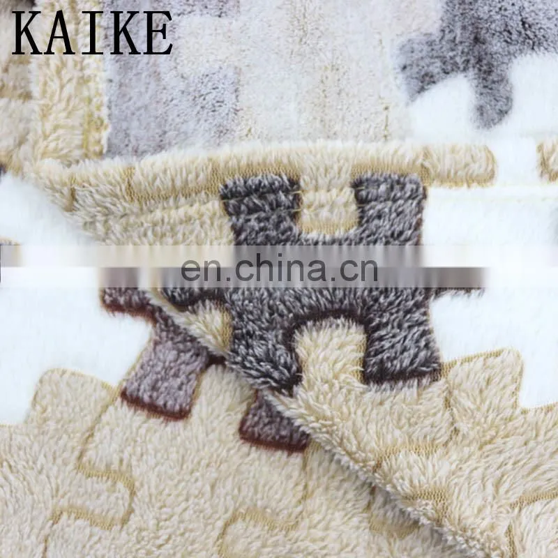 Custom 100% polyester super soft korean quality new born baby mylar blanket