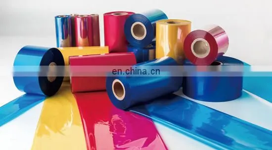 YD-183 Normal Premium White Wax Resin Barcode labeling TTR printer Thermal Transfer Printing Ribbon