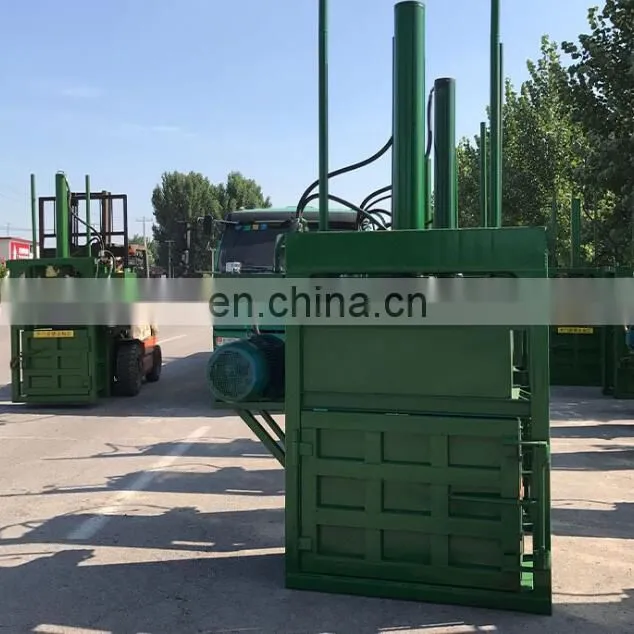 High Efficiency Waste Paper/Plastic Bottles/Cloth Compress Baler Machine