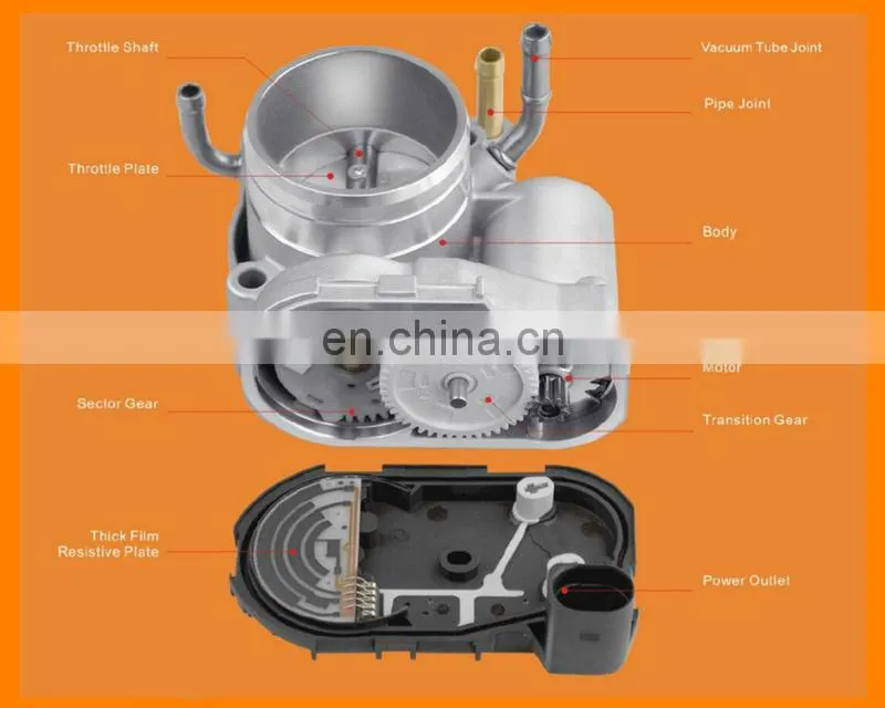 High Quality Throttle Body FOR Nissan 16119-8H300 16119-8H301 16119-8H303 16119-8H311 16119-8H30A 16119-8H30B 16119-AE01C