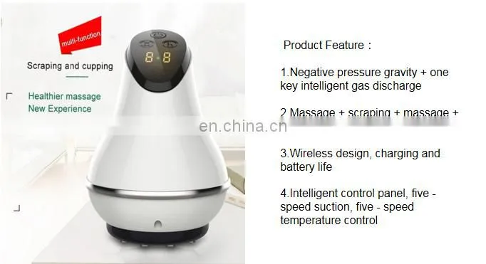 Electronic Meridian massager instrument of traditional chinese medicine Cupping and scraping equipment
