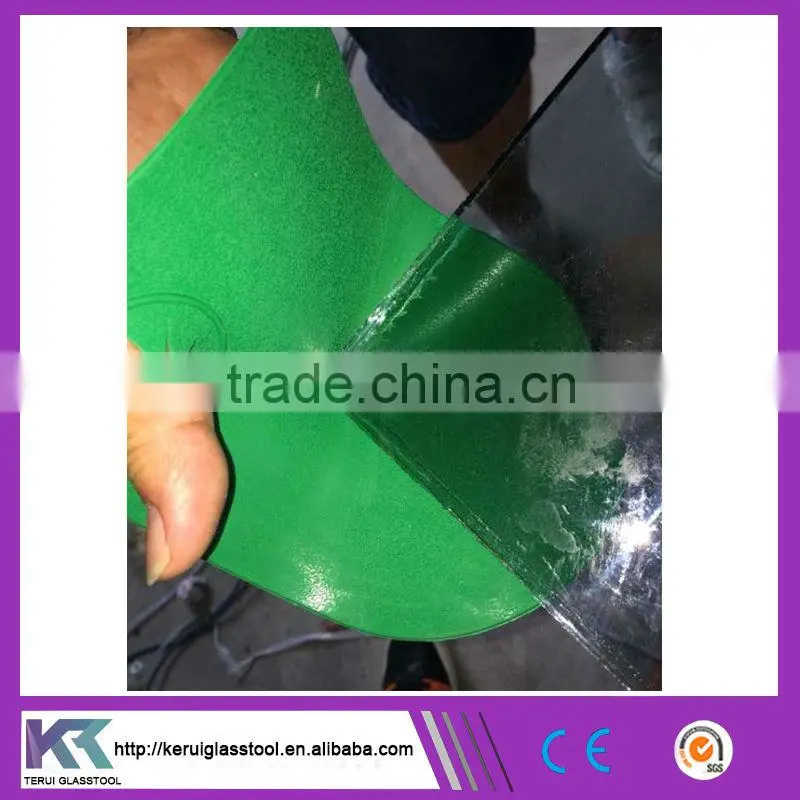 glass tool green protective hand pad for glass handling (V115)