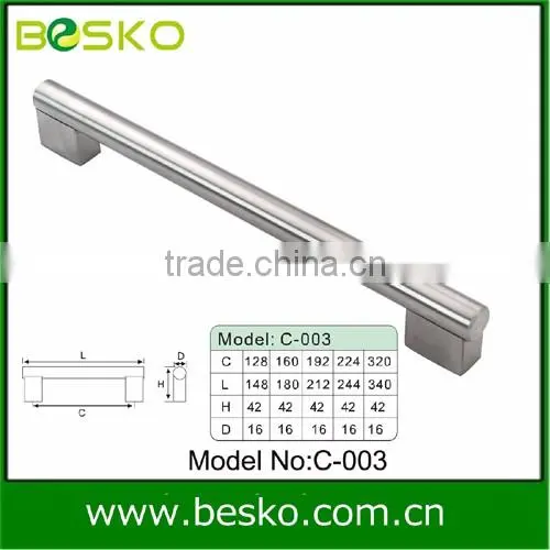 Square feet pull stainless steel handle C-003