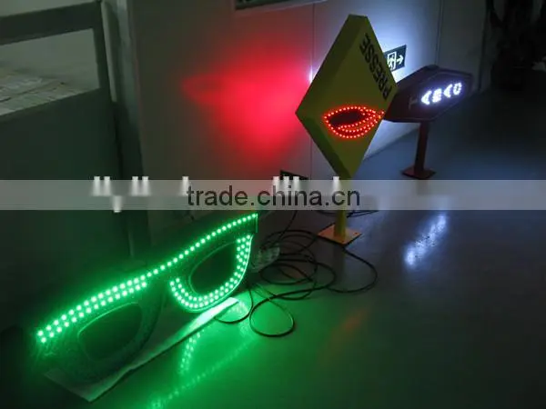 2016 new design led tabac sign outdoor IP65 tabacco sign with infrared remote control led tobacco advertising sign