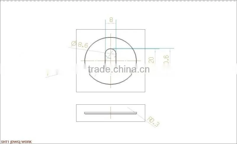 Silicone sticky pad