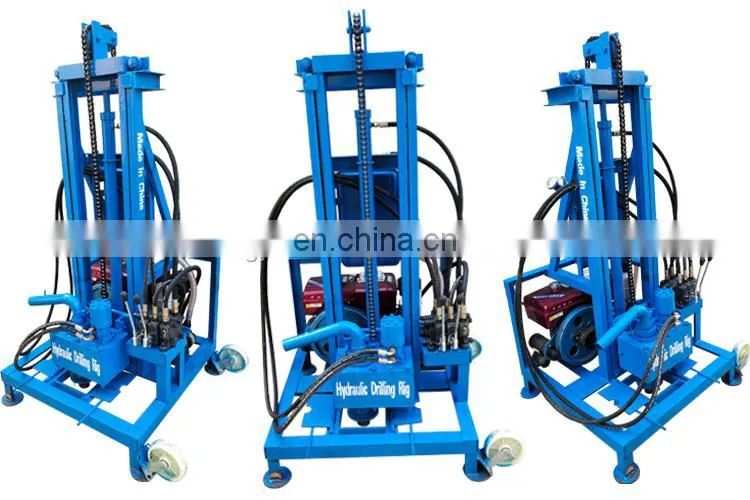 Hot sale in Africa 100m water well drilling rig/ tractor mounted water well drilling rig/ hand water well drilling equipment