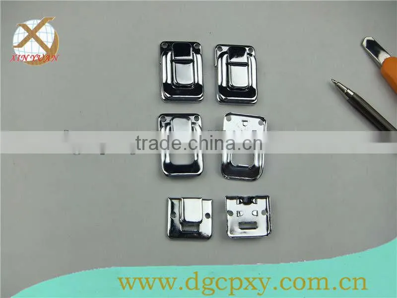 silver metal case locks