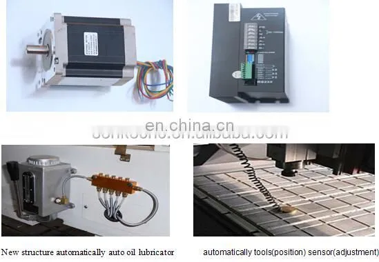 Fast speed cnc engraving machine multi heads cnc router machine