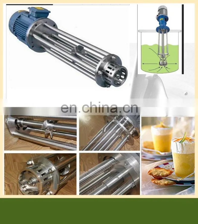 emulsification silverson emulsifier pump homogenizer price