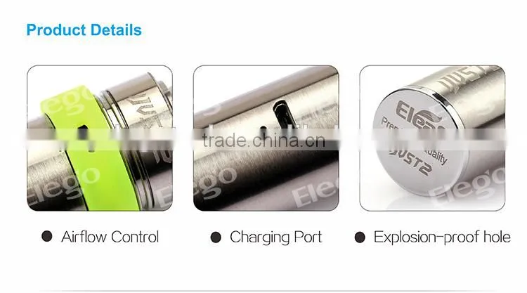 In Stock Eleaf iJust 2 hot sale eleaf ijust 2 kit with 2600mAh battery and 5.5ml big capacity