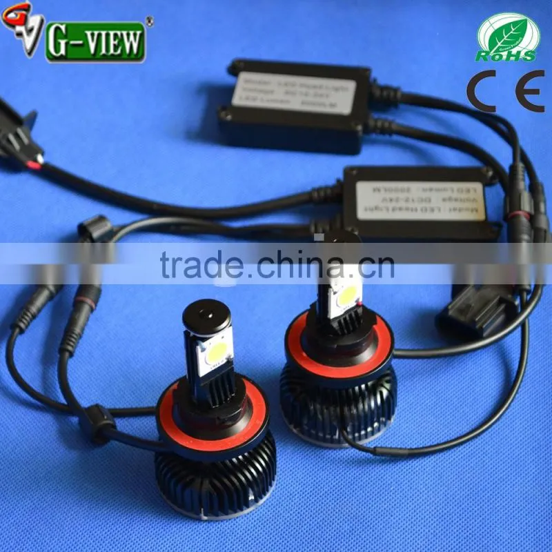 High brightness 80w h7 auto headlight creeled car headlight auto led lamp